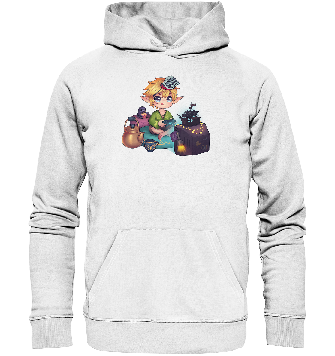StefanBzockt Gamingroom - Organic Basic Hoodie