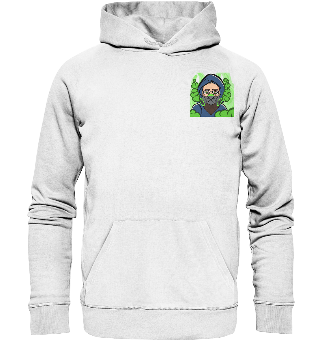 Adropon Mask - Organic Basic Hoodie