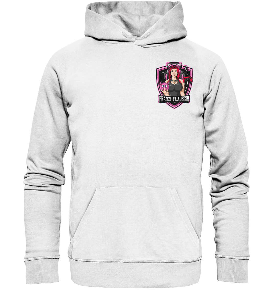 Franzi_Flauschi Logo - Organic Basic Hoodie