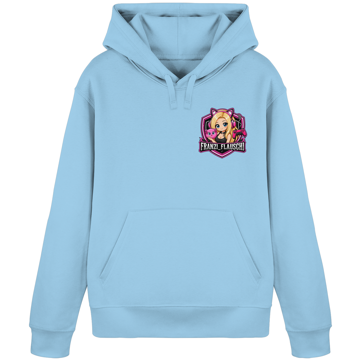 Franzi_Flauschi Logo - Organic Basic Hoodie
