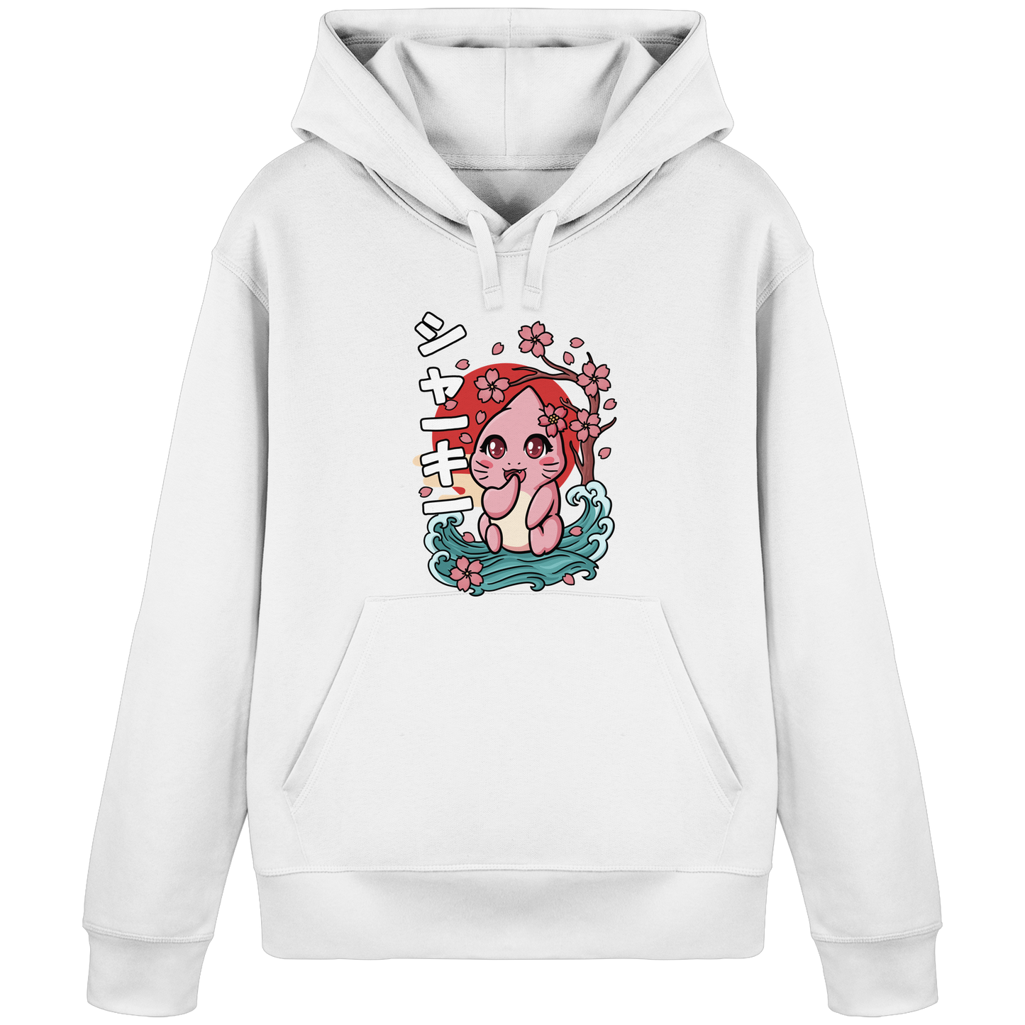 xMissSharkyx Kirschblüten - Organic Basic Hoodie