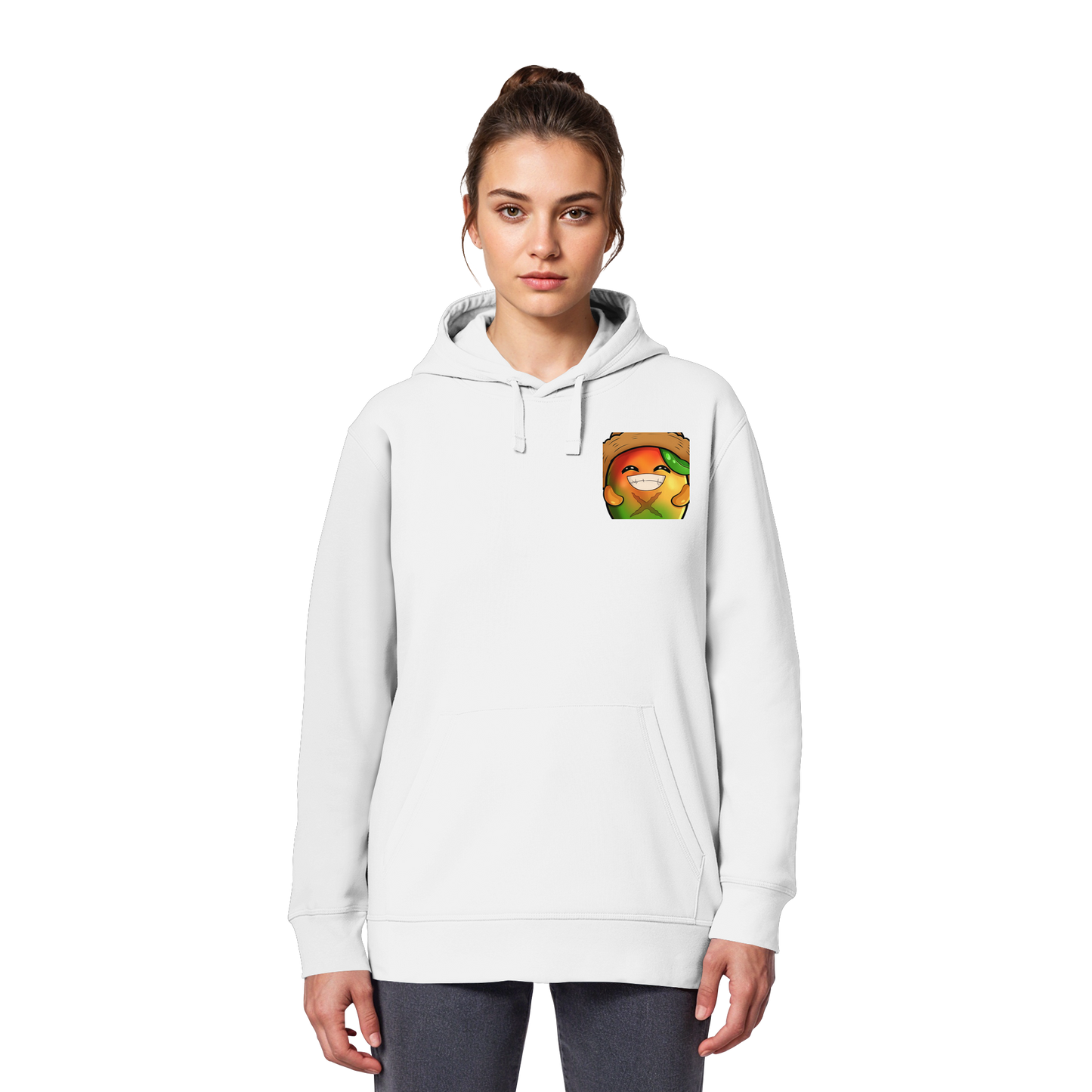 SurvivalMango Smile - Organic Basic Hoodie