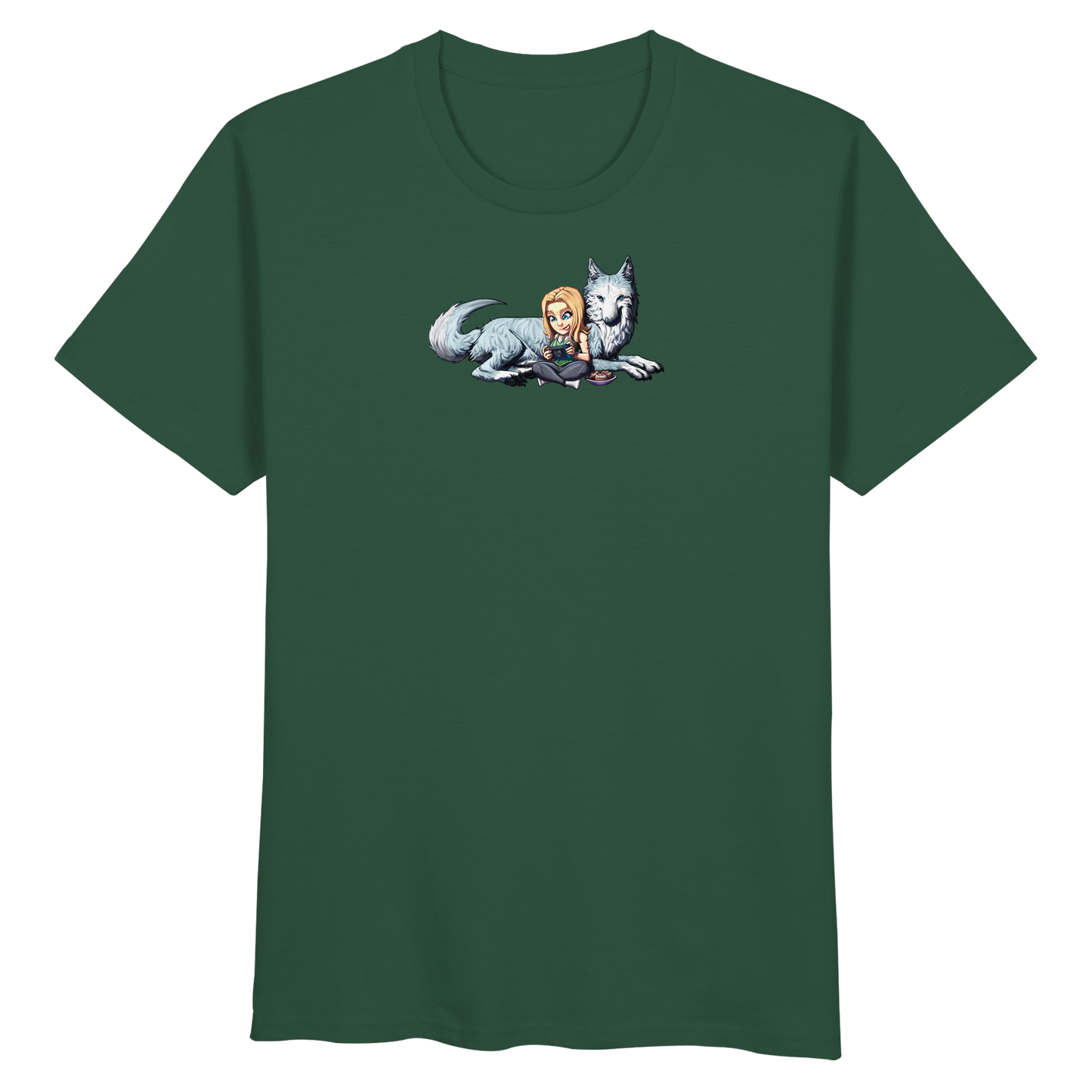 StaceyLucia Wolf - Organic Basic Shirt