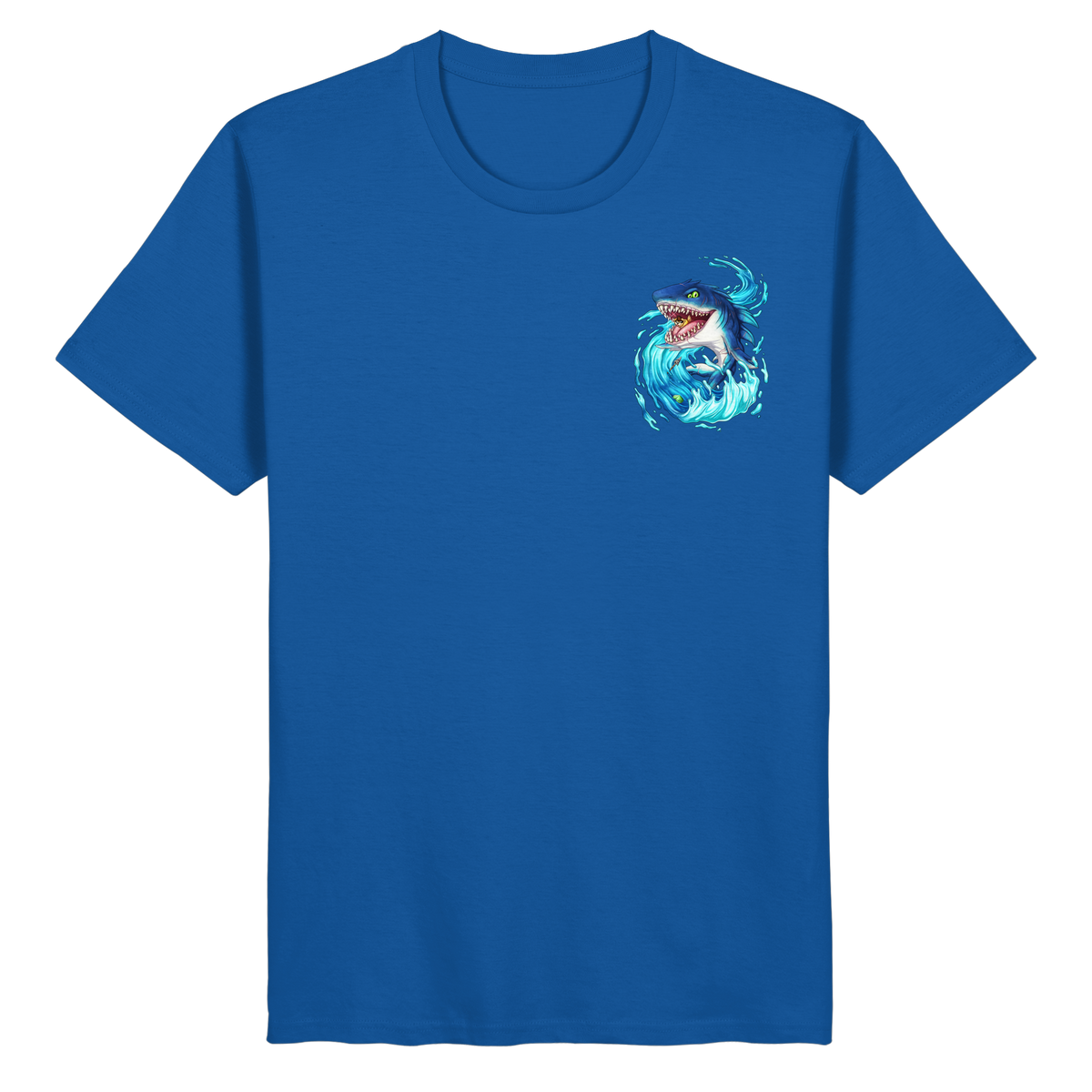 LupiArts Megalodon Hungering - Organic Basic Shirt