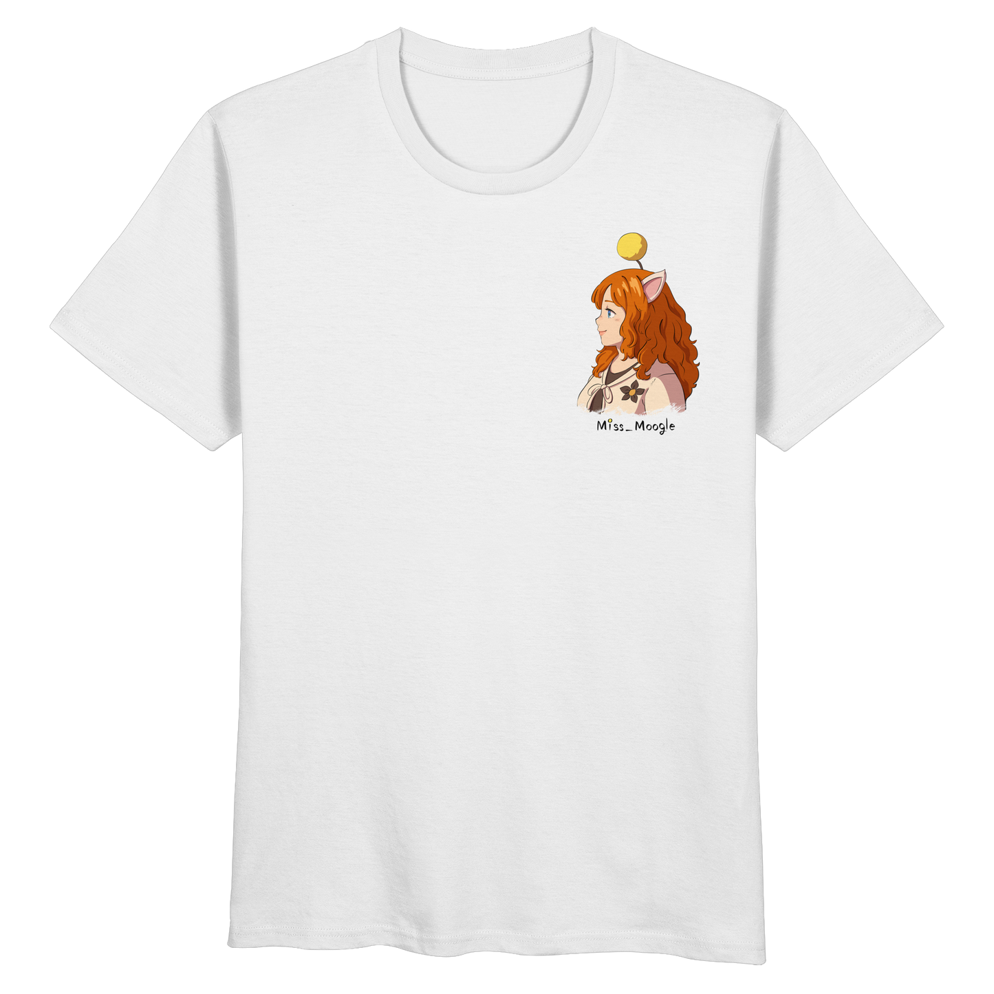 Miss_Moogle Logo colour - Organic Basic Shirt