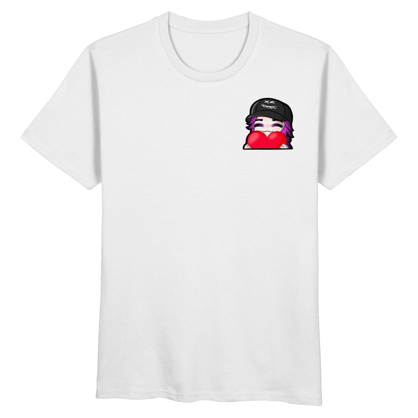 x3_kaspa Love - Organic Basic Shirt
