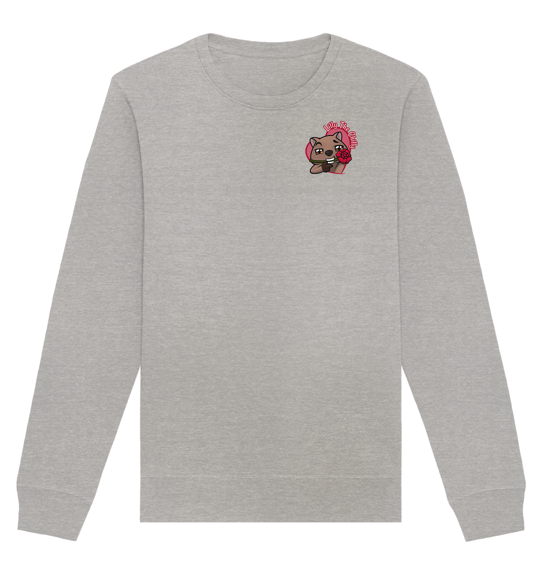 LillyTheChilly Flirt - Organic Basic Unisex Sweatshirt