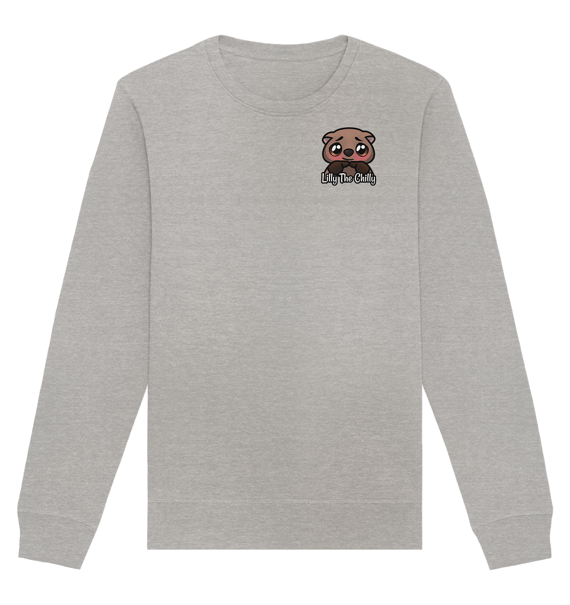 LillyTheChilly Shy - Organic Basic Unisex Sweatshirt