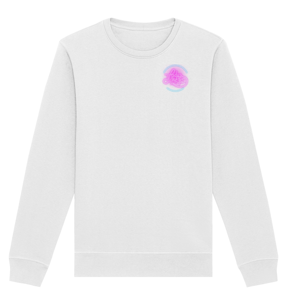 xLadyLikex Logo - Organic Basic Unisex Sweatshirt