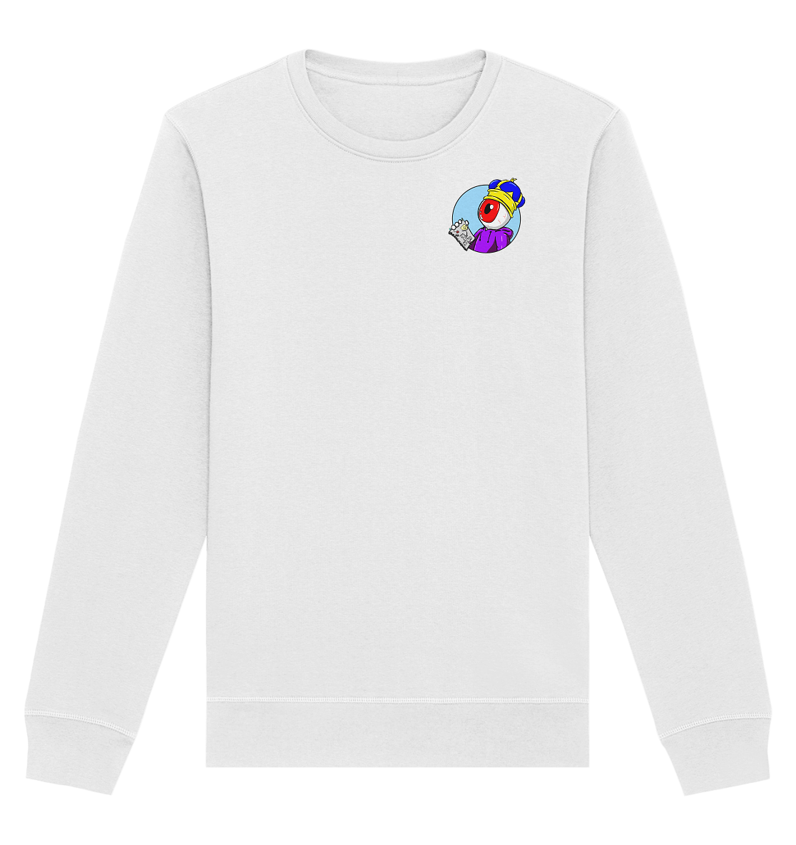 KekLuck Logo - Organic Basic Unisex Sweatshirt