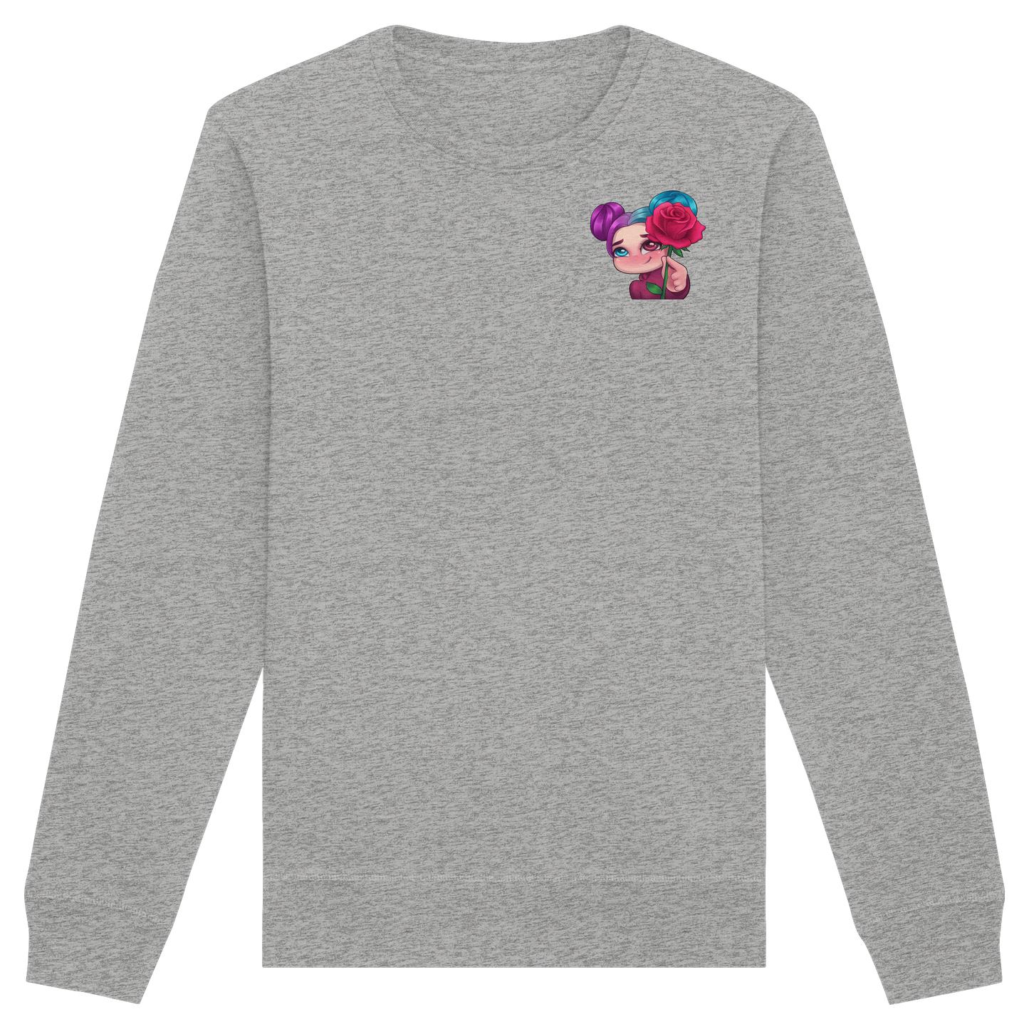 xLadyLikex Blume - Organic Basic Unisex Sweatshirt