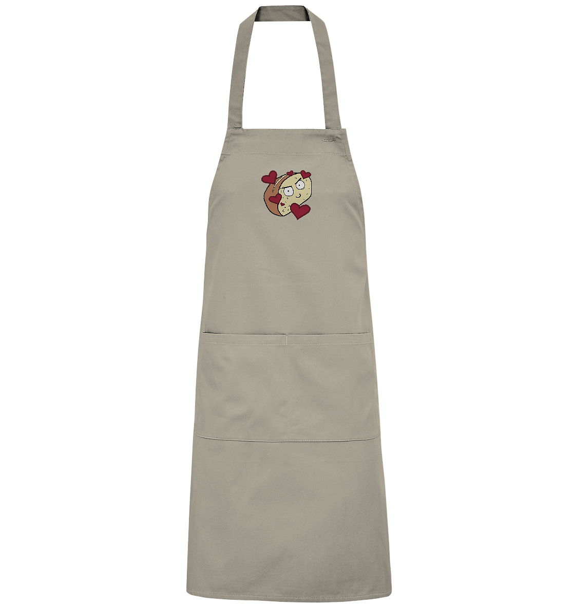 Aylana87 Herzbrot - Organic Grillschürze