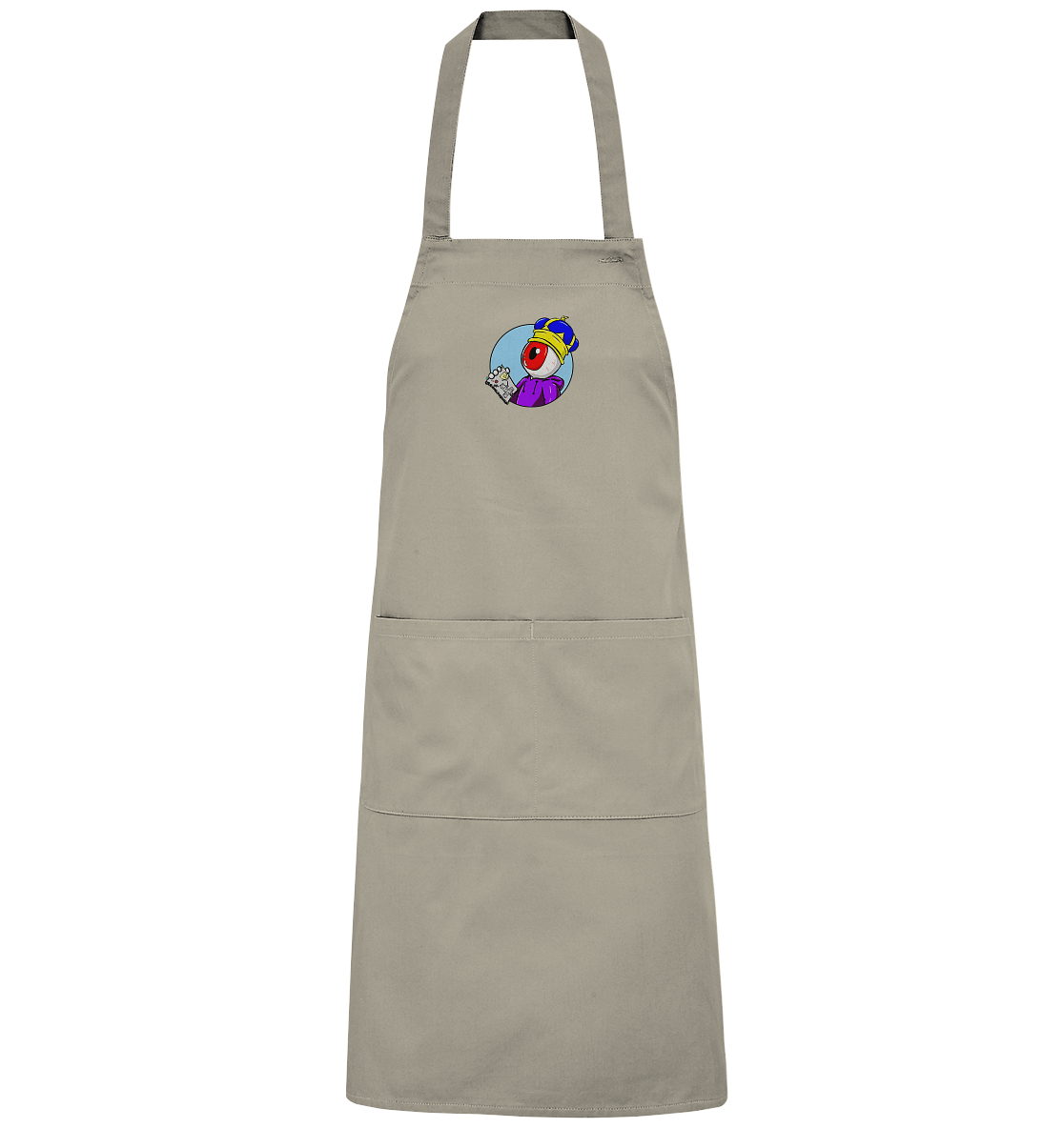 KekLuck Logo - Organic Grillschürze