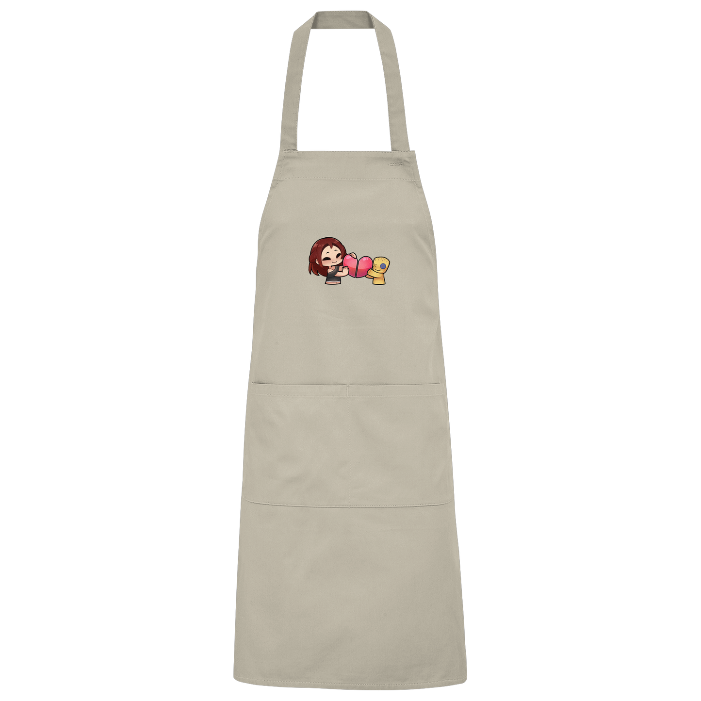 KoRngirL81 Herz - Organic Grillschürze