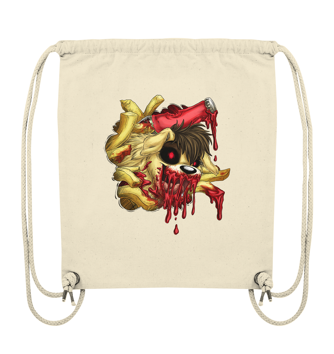 LupiArts Ketchup - Organic Gym-Bag