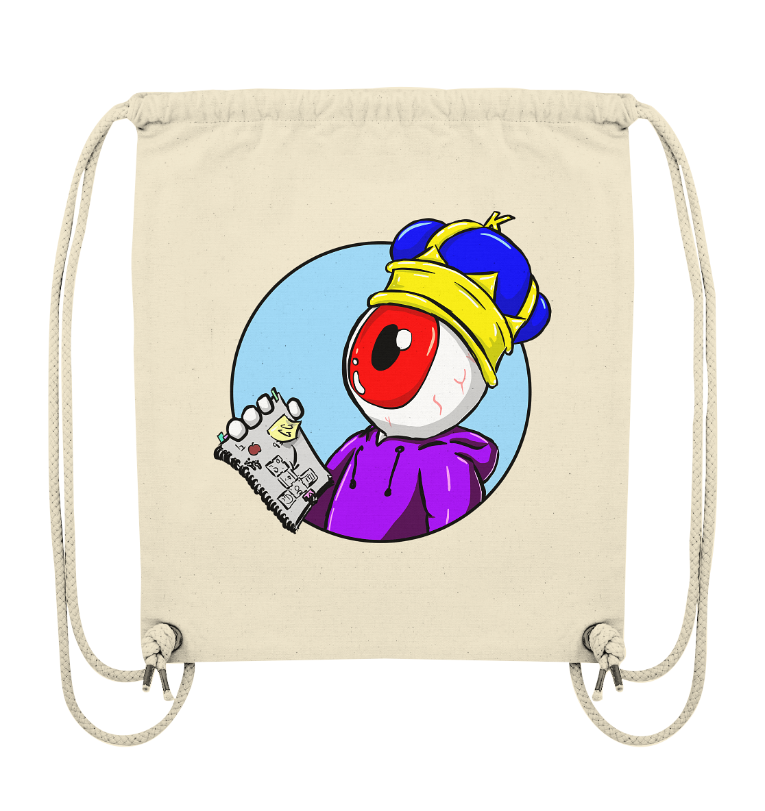 KekLuck Logo - Organic Gym-Bag