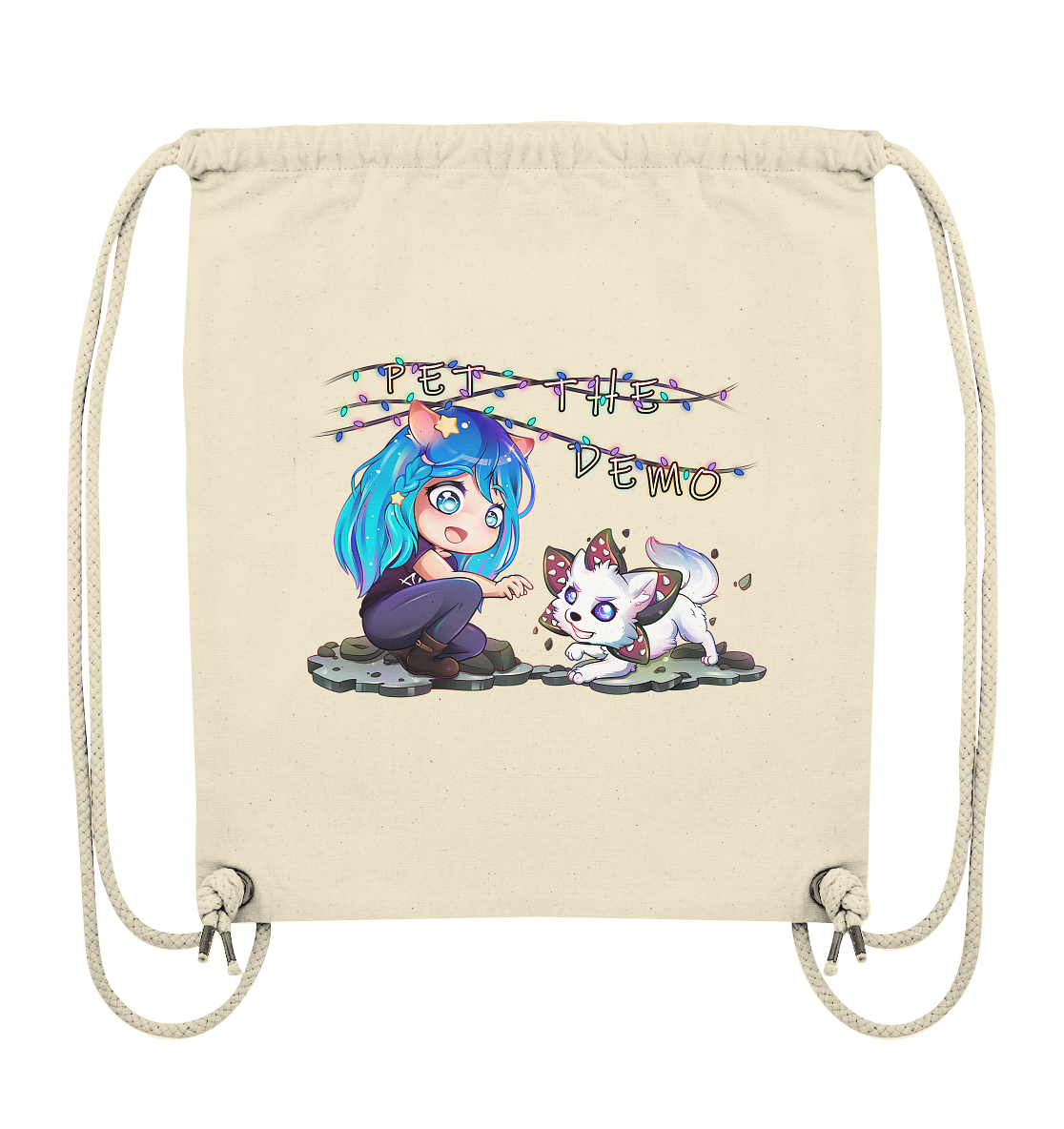 Vuipecula PetTheDemo - Organic Gym-Bag