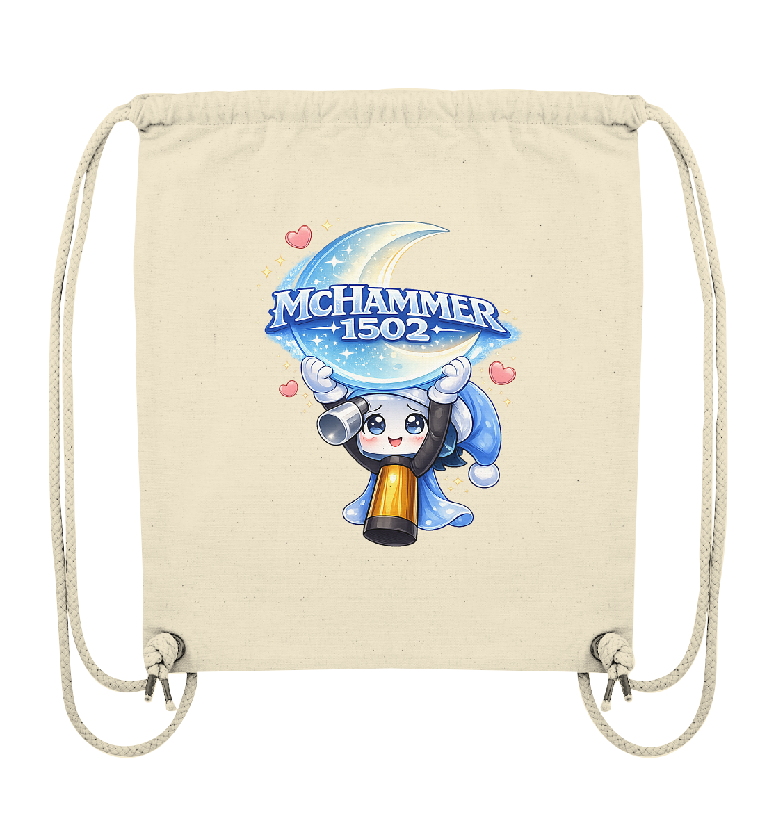 McHammer1502 Logo - Organic Gym-Bag