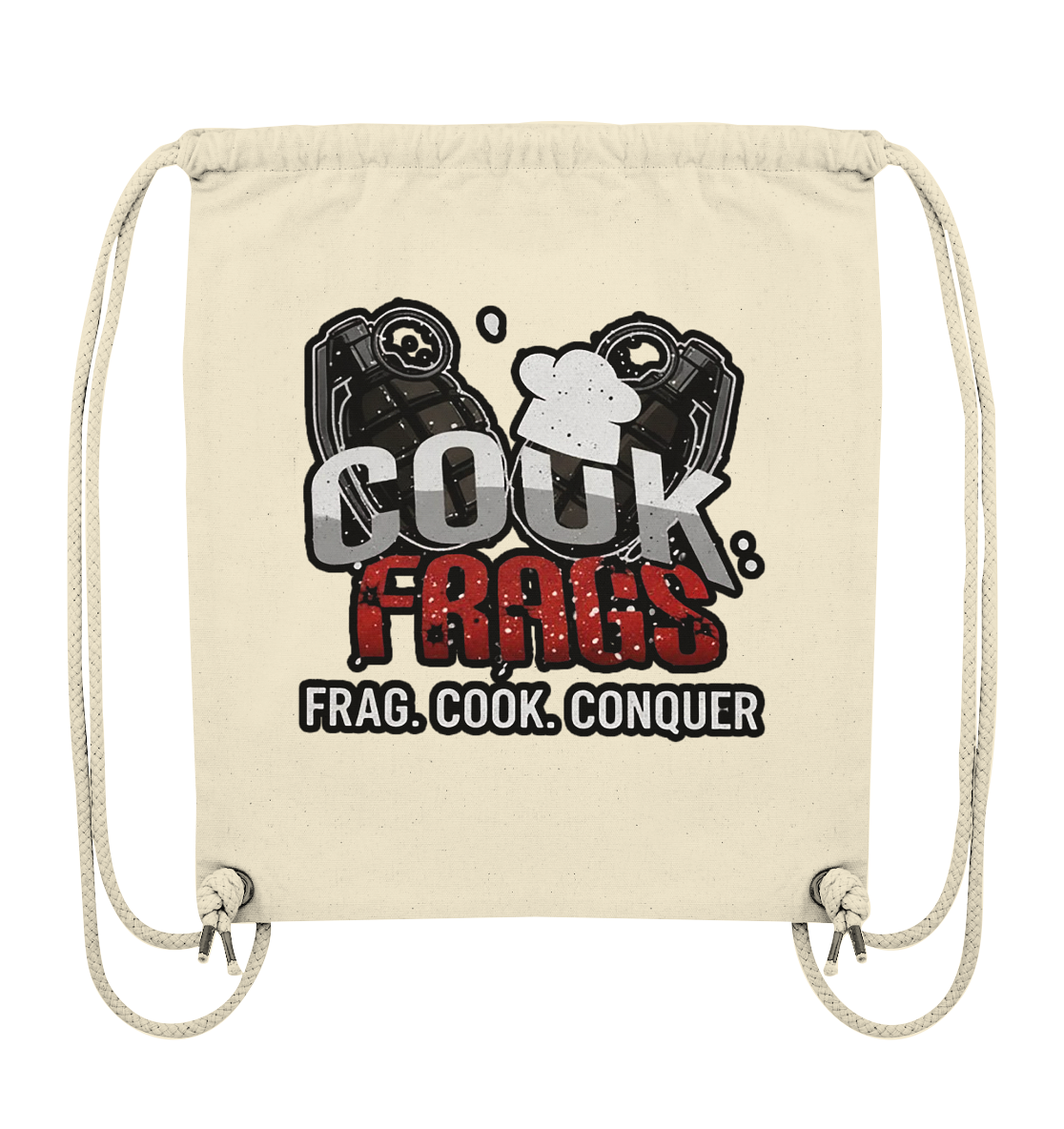 cookfrags Logo - Organic Gym-Bag