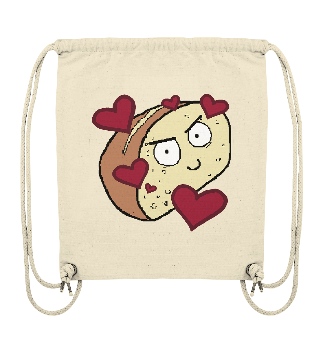 Aylana87 Herzbrot - Organic Gym-Bag
