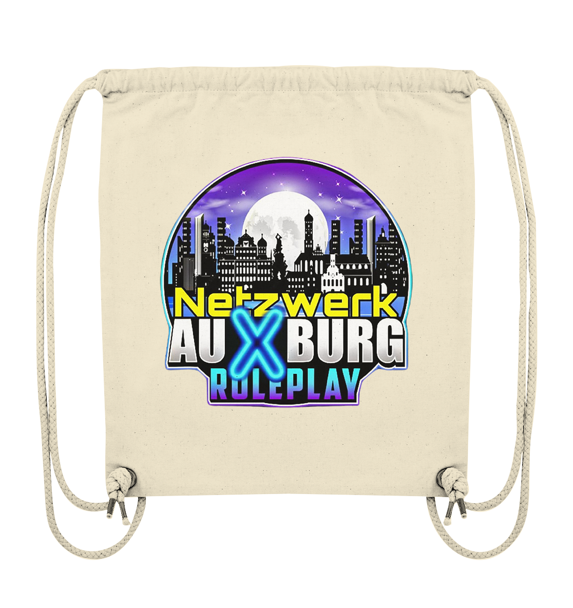 Auxburger Roleplay Logo - Organic Gym-Bag