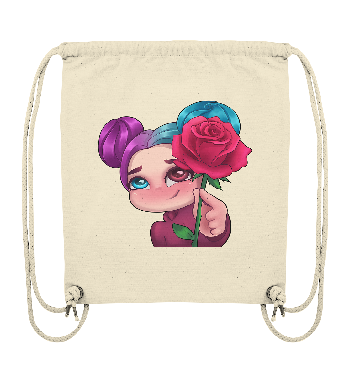 xLadyLikex Blume - Organic Gym-Bag
