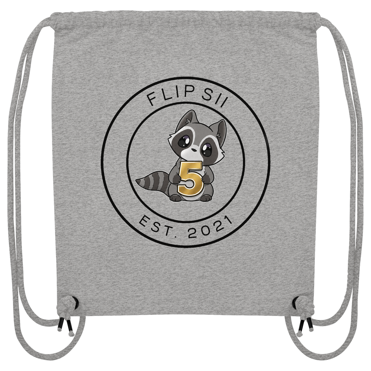 Flipsii_ Jubiläum - Organic Gym-Bag