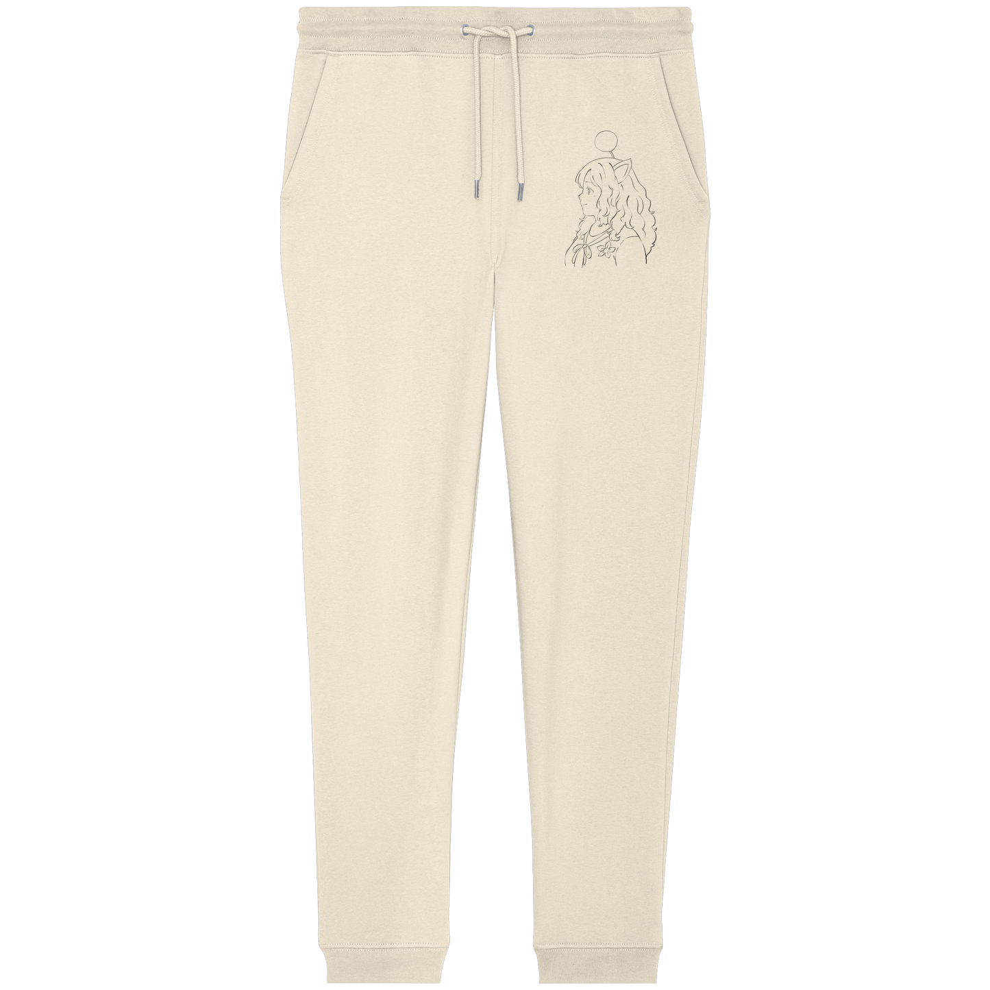 Miss_Moogle Logo Outline - Organic Jogger Pants