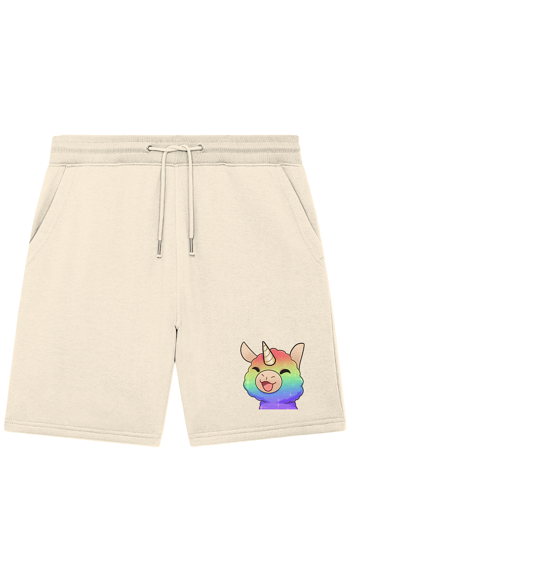 FlauschigTV Rainbow - Organic Jogger Shorts