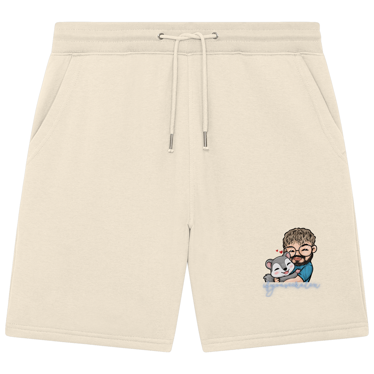 ifyouseekalex hug - Organic Jogger Shorts