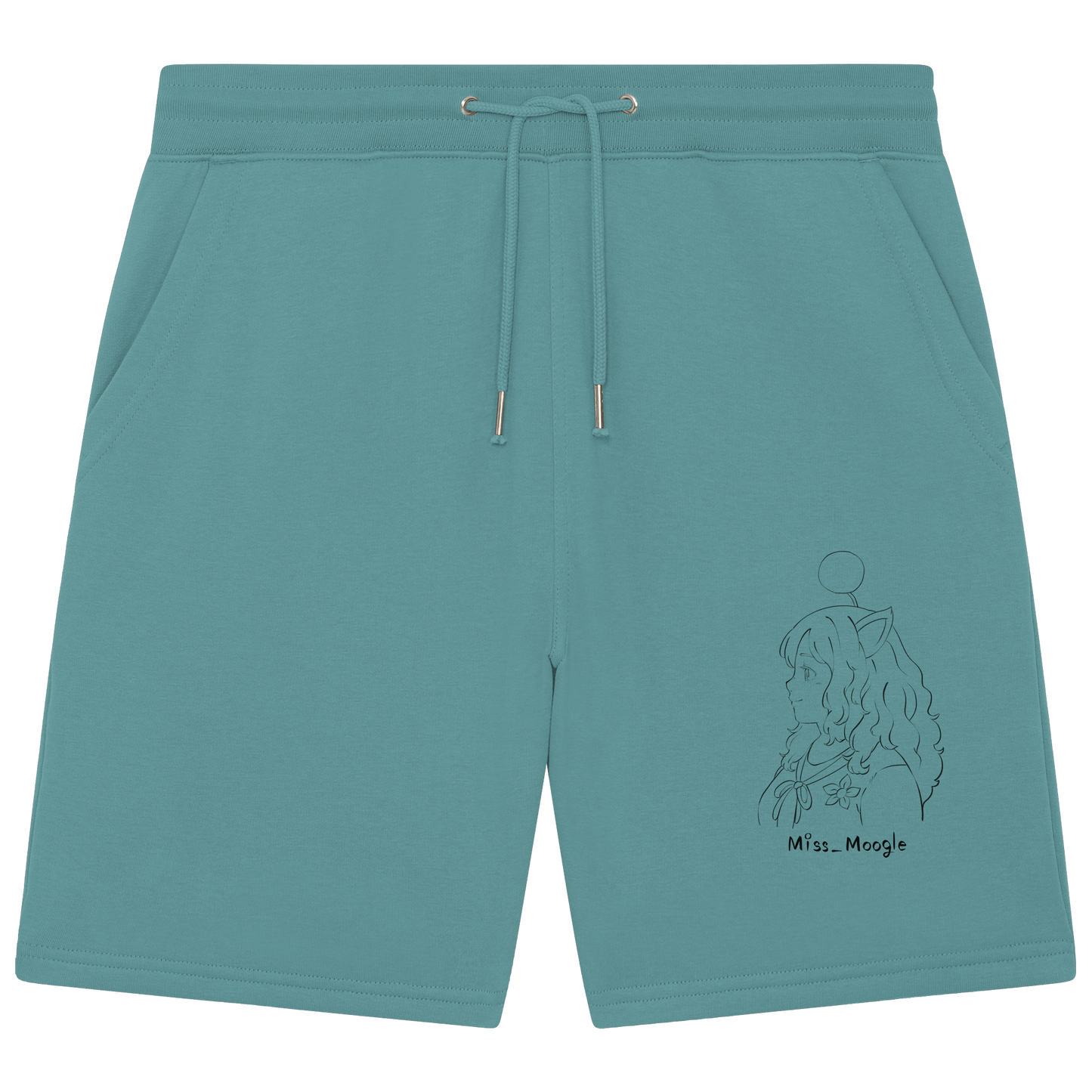 Miss_Moogle Logo Sign - Organic Jogger Shorts