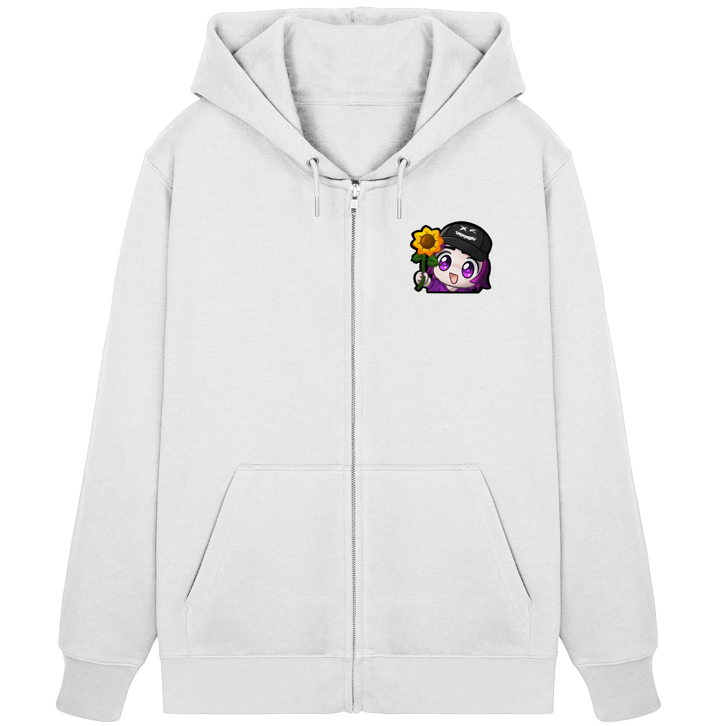 x3_kaspa Flower - Organic Zipper