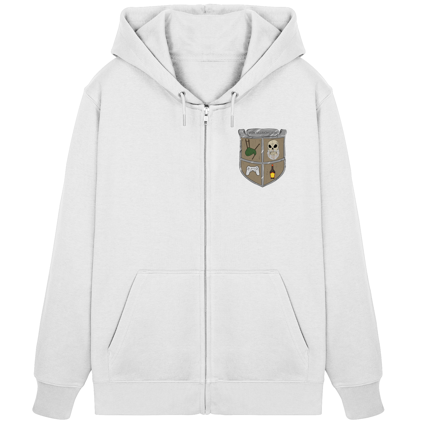MichaelvonUllrichstein Wappen - Organic Zipper