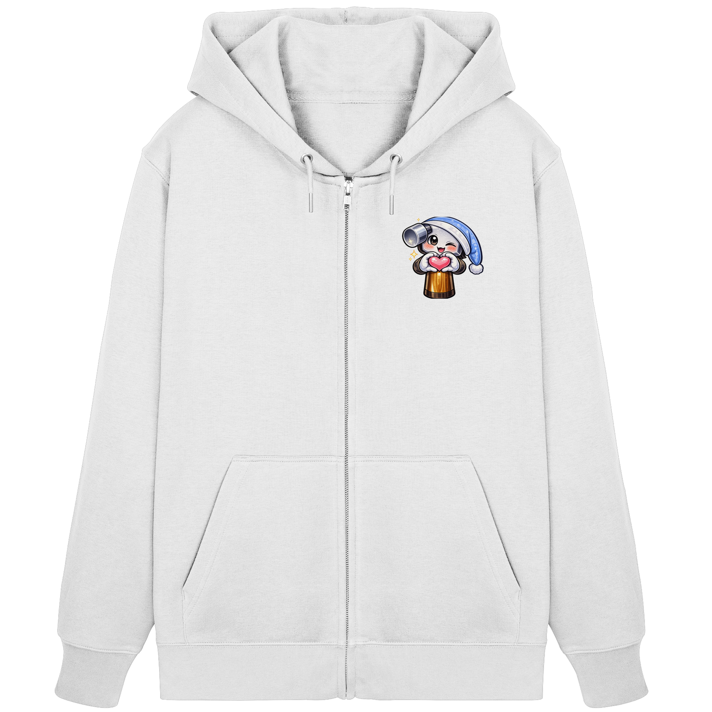 McHammer1502 Heart - Organic Zipper