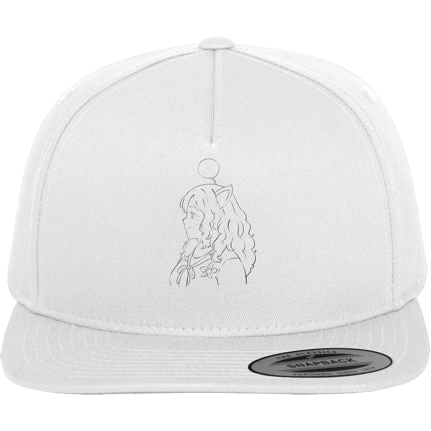 Miss_Moogle Logo Outline - Premium Snapback
