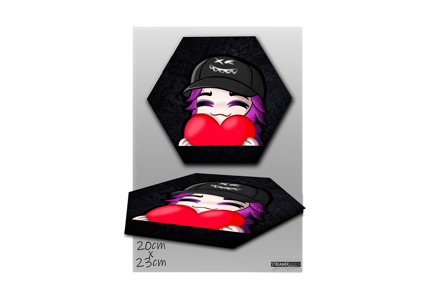 x3_kaspa Love - StreamerPlates
