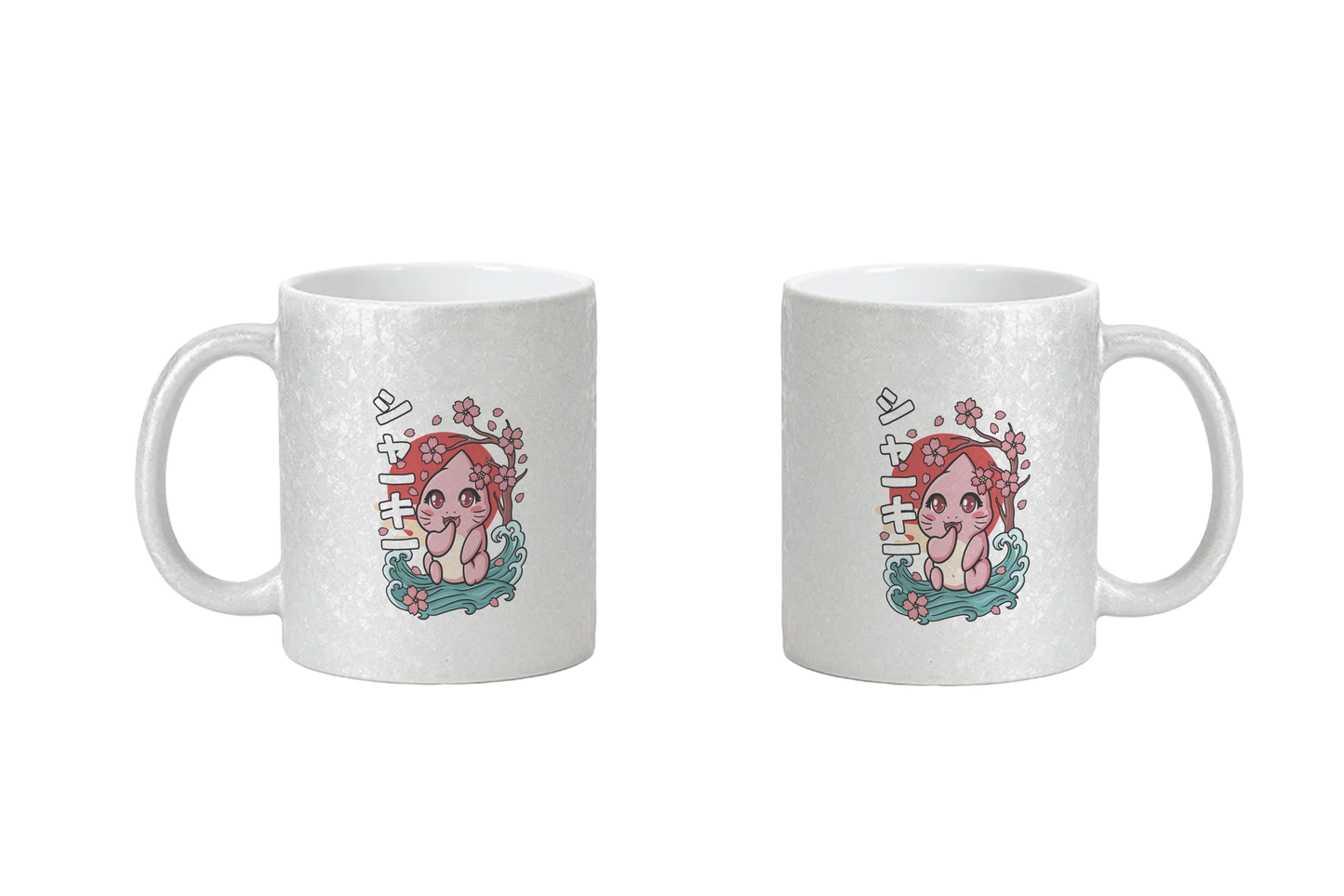xMissSharkyx Kirschblüten - CrackleFinish Tassen