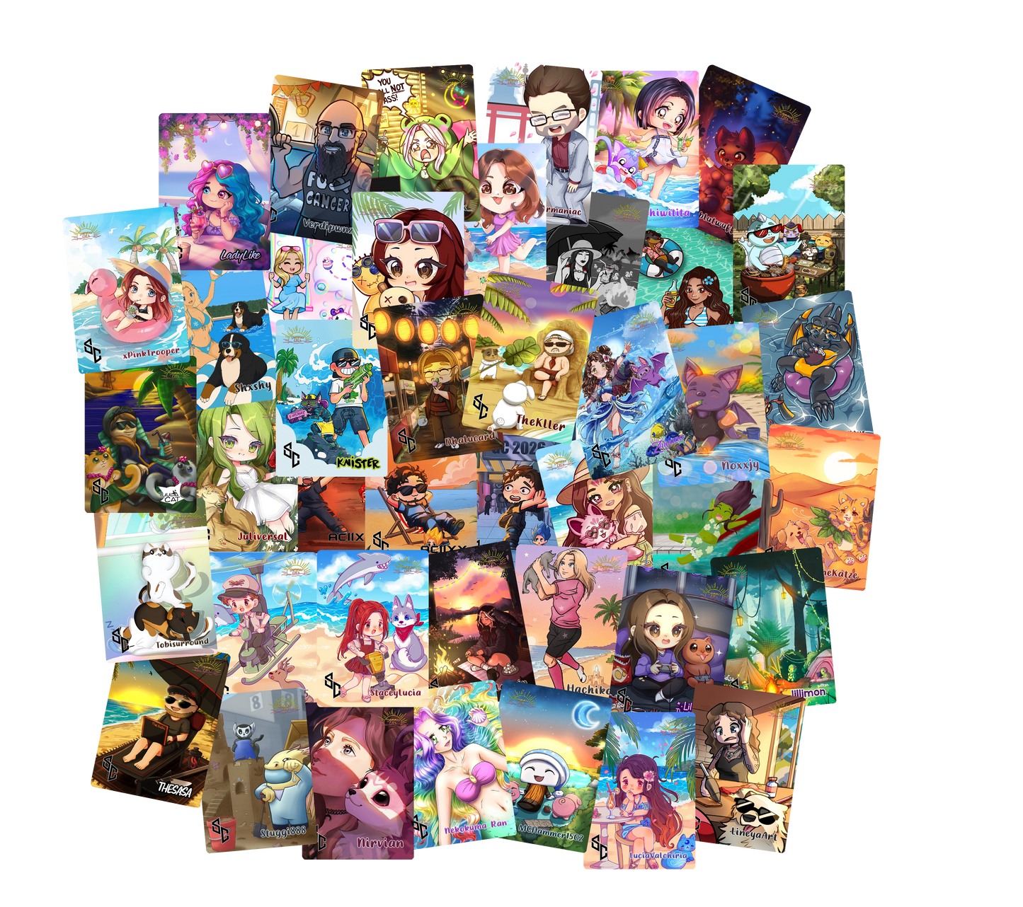StreamerCard Sommerkollektion 2026 [Fullset]