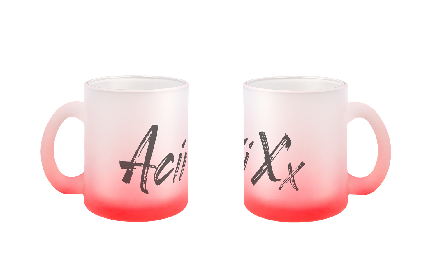 AciiXx Brushlogo - Glastassen