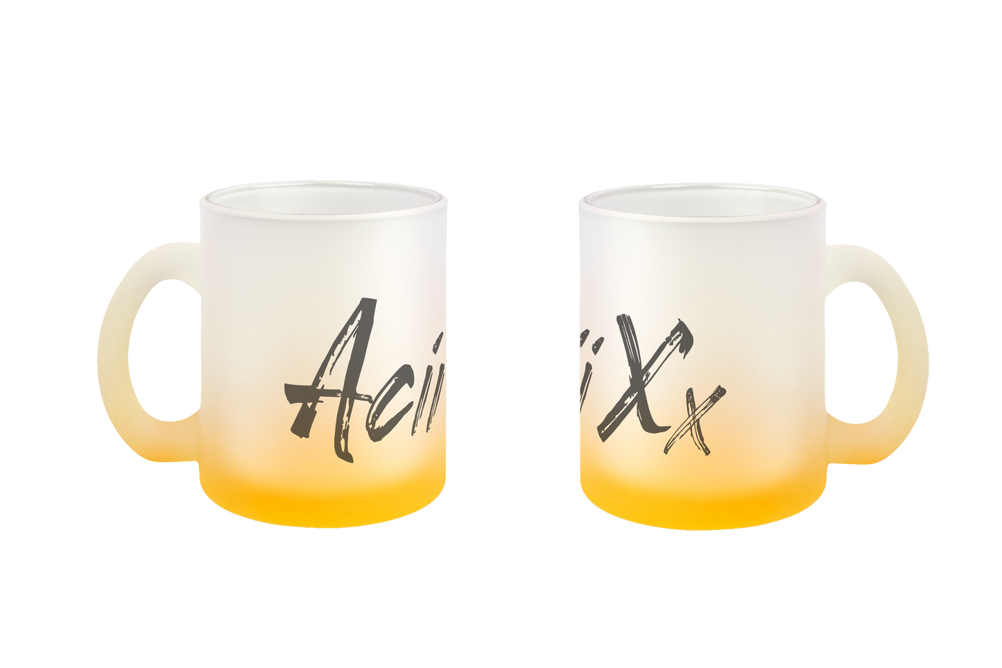 AciiXx Brushlogo - Glastassen