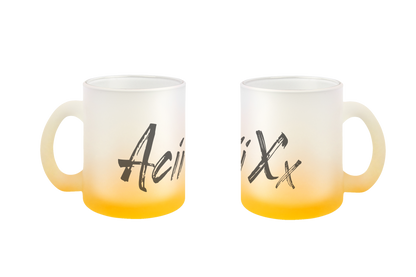 AciiXx Brushlogo - Glastassen
