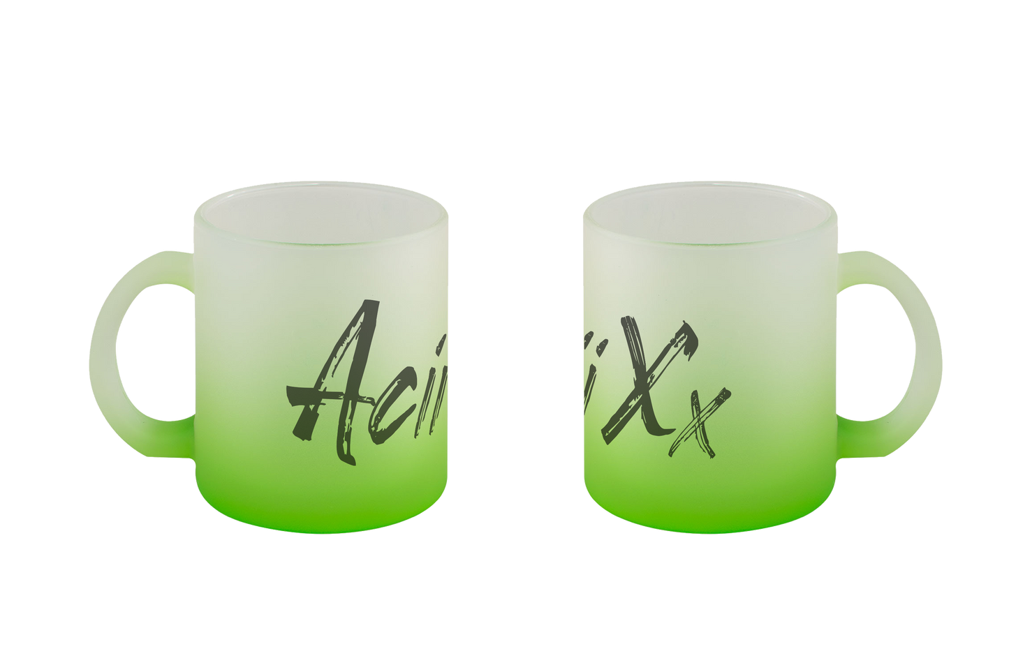 AciiXx Brushlogo - Glastassen
