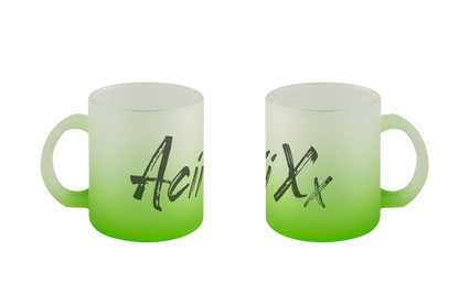 AciiXx Brushlogo - Glastassen