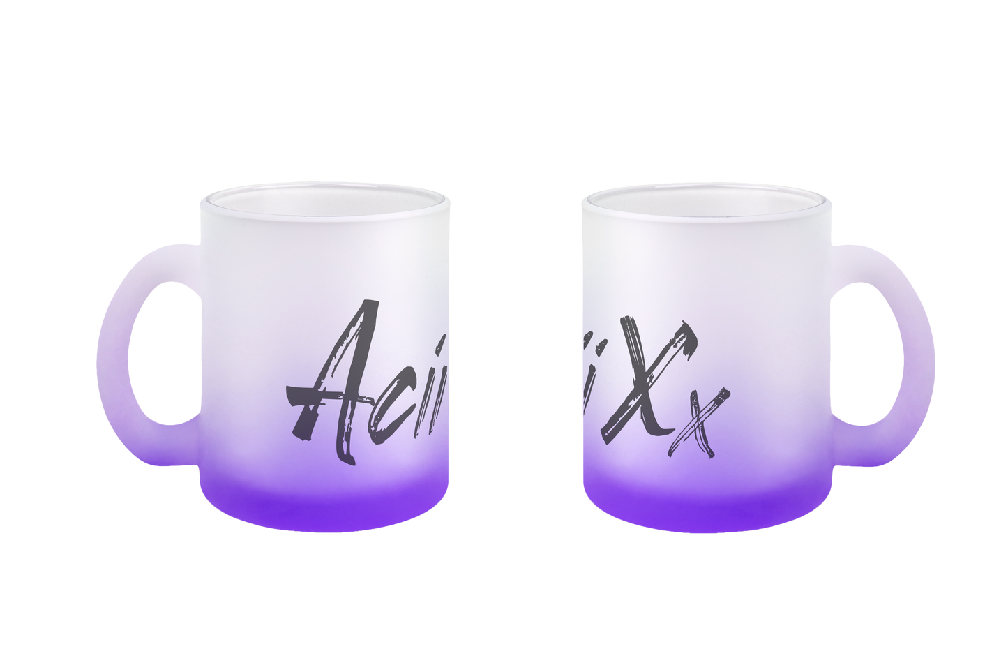 AciiXx Brushlogo - Glastassen