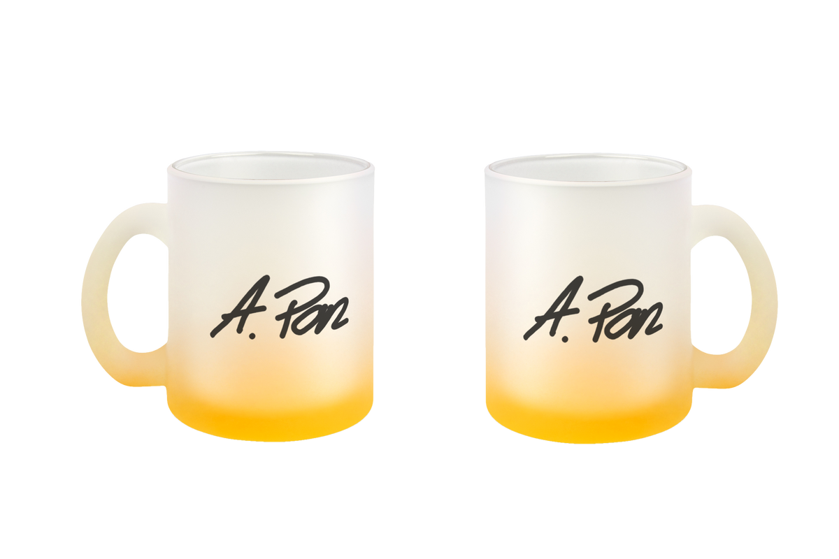 Adropon Unterschrift - Glastassen