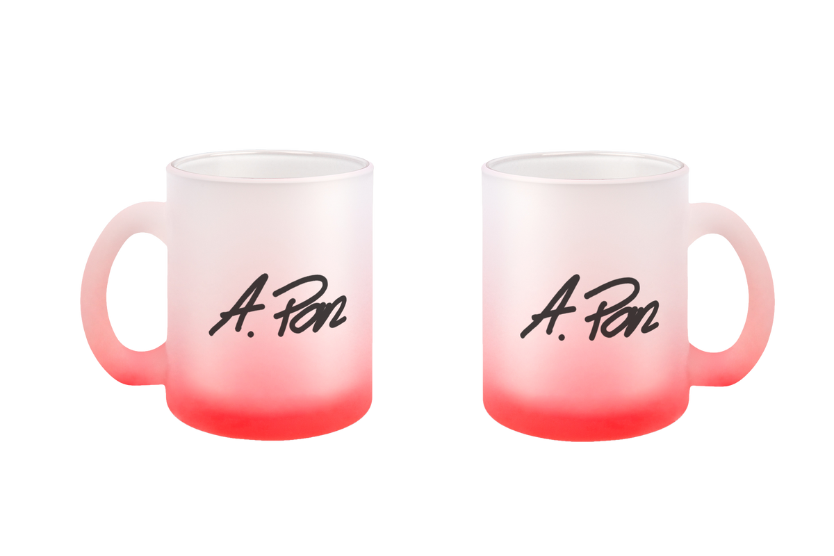 Adropon Unterschrift - Glastassen