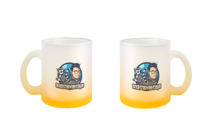 AndiDerLemur Logo - Glastassen