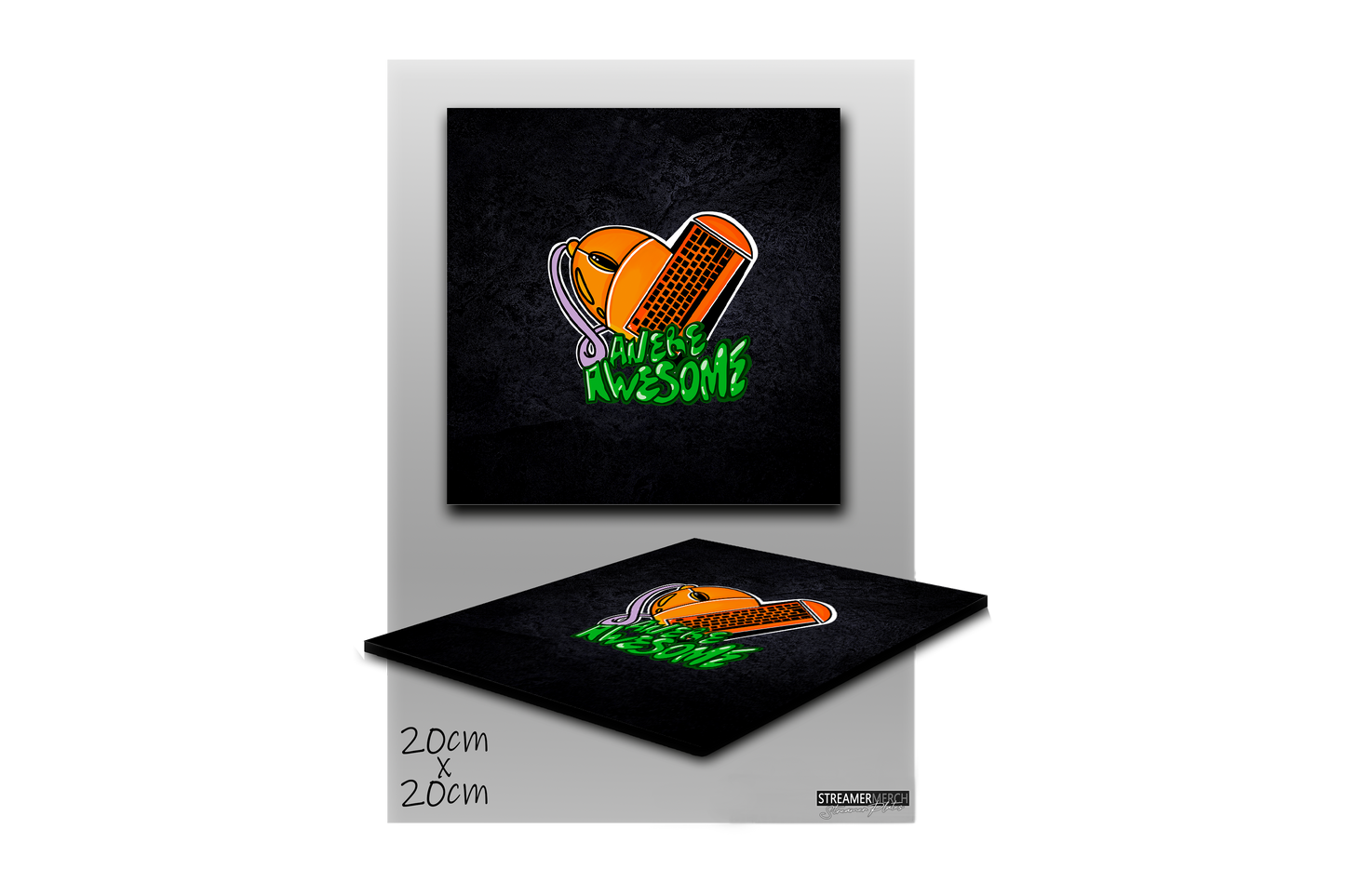 AnereAwesome Logo - StreamerPlates