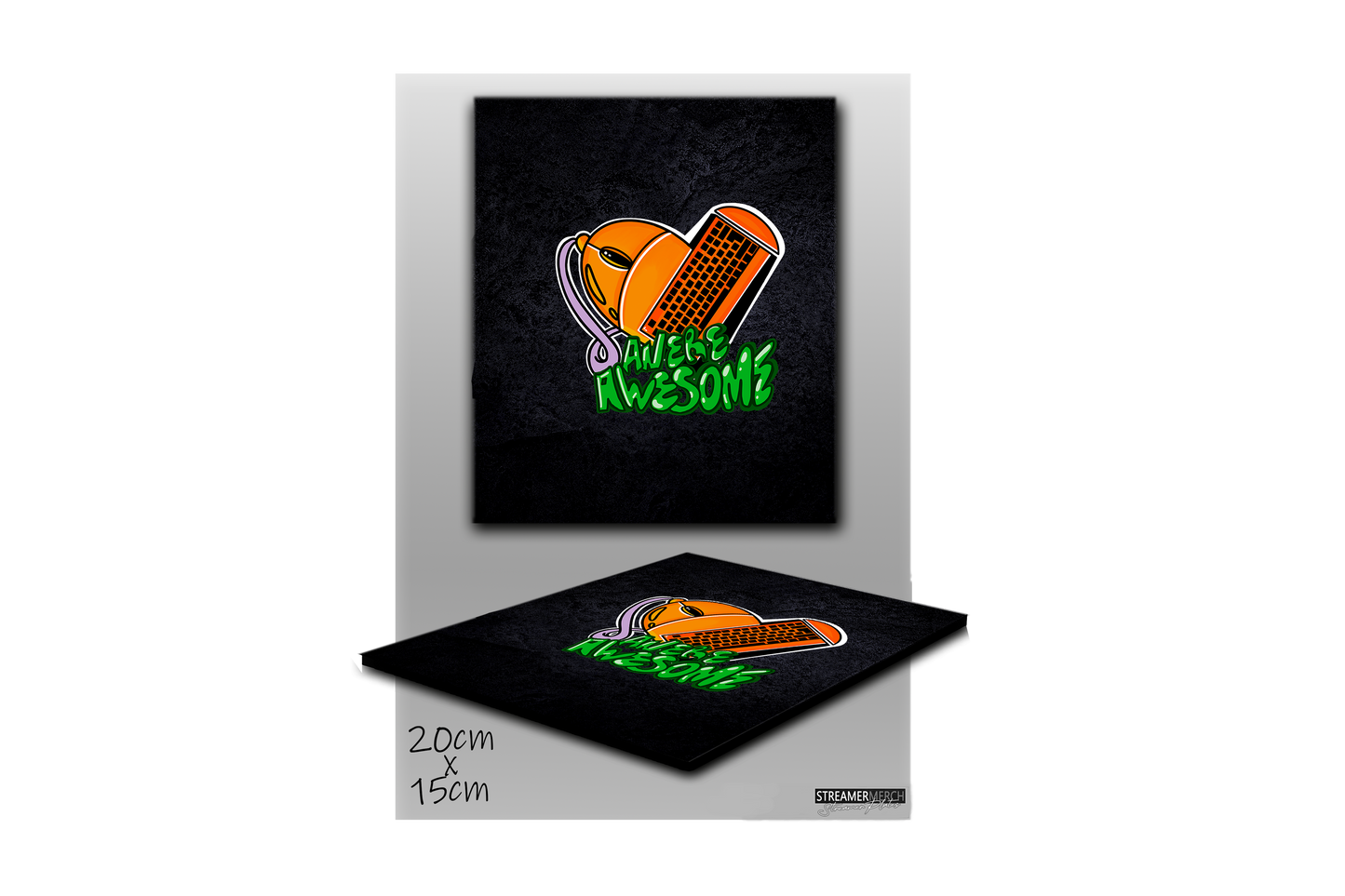 AnereAwesome Logo - StreamerPlates