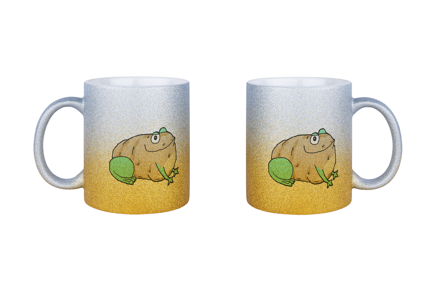 Aylana87 Kartoffelfrosch - Glitzertassen